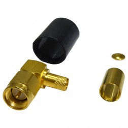 901-9531-1 Amphenol Right Angle SMA Male Crimp Connector for Cable Group C1