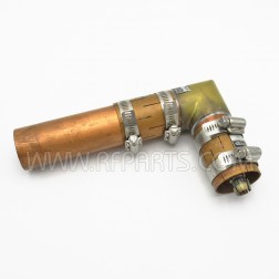 920292-8 Cablewave Systems (RFS) 1 5/8" Unflanged Offset 90 Degree Adapter and Clamps (Pull)