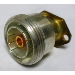 9213-000-A911-4 Connector, 7/16 DIN Female, 2 hole Panel Mount, Delta RF
