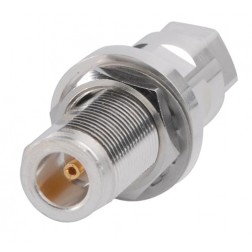 F2PNF-BH Andrew Straight Bulkhead Type-N Female Connector (for FSJ2-50 Cable) SEE NOTE