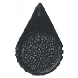 KNOB1C Black Tuning Knob with Arrow Pointer