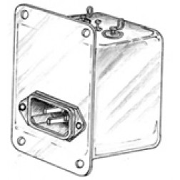 NF21244; Emi Filter, 2 x 6amp,125/250 Vac Cornell Dubilier