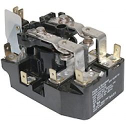 PRDA-11AYB-24 Relay 25 amp DPDT w/Microswitch, Potter & Brumfield