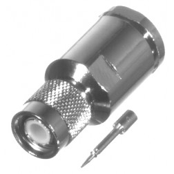 RFT-1201-SI RF Industries TNC Male Clamp Connector for Cable Group I