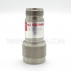 A-18-10-N RLC Electronics 10dB 2w DC-18Ghz Fixed Attenuator Type-N Male/Female (Pull)