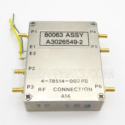 A3026549-2 RF Relay 26.5vdc 675 Ohm (Pull)