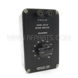 Model ALD-22 Aerovox Decade Inductor 79mA DC Max (Pull)
