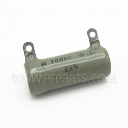 B10000W-L Ward Leonard Wirewound Resistor 10K Ohms 25 Watt (NOS)