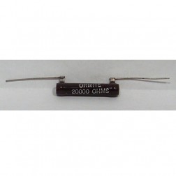 B12J20K Ohmite Wirewound Resistor 20k ohm 12 watts (NOS)