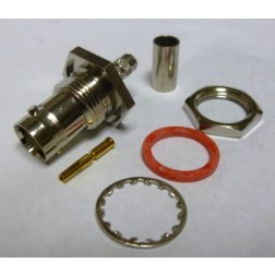 B21210G BNC Female bulkhead Connector, RG58