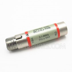 BCJ-XJ-TRB Canare Impedance Transformer 0.1-6MHz 110 Ohm XLR to 75 Ohm Female BNC Adapter (NOS)