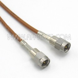 RG316 Type Belden YQ27754 10.5 inch Cable Assembly SMA Male to SMA Male (NOS)