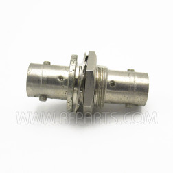 BNC Female to BNC Female Bulkhead Adapter (Pull)