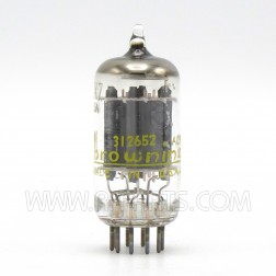 12AX7 Browning High Mu Twin Triode Audio Tube (NOS)