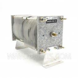 C-20888 Shinden Differential Variable Capacitor with Teflon Insulation 45-1821pf 1800v (Pull)