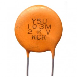 C103-2KV Capacitor, disc .01uf 2kv