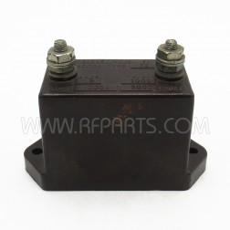 321-6 Cornell Dubilier Vintage Molded Mica Capacitor .0001 mfd 5kvdc 0.5 Amps (Pull)