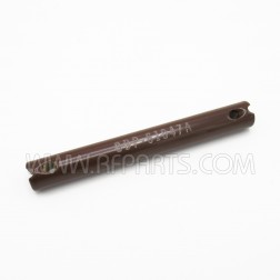 CDP-61047A Glazed Ceramic Antenna Tiedown Insulator 6-3/16" x 3/4" (NOS)
