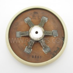 PE200-4000-13 Centralab Doorknob Capacitor 4000pf 13kv 10% (Pull)