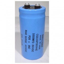 CGS102T350V Mallory Electrolytic Capacitor 1000uf 350v Computer Grade