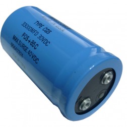 CGS333U030 Mallory Electrolytic Capacitor 33000uf 30vdc