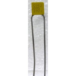 CM102-100J Ceramic Monolythic Multilayer Capacitor, 0.001uf 100v, 5%