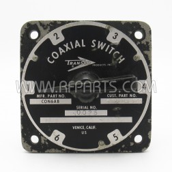 C0N6AB Transco 6 Position Coaxial Switch Type N Female (Pull)