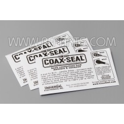 CS101 Coax Seal - 500 1/2 inch x 10 inch Strips
