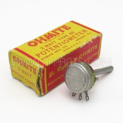 CU-5041 Ohmite Type AB Potentiometer 0.5 Ohms 2W (NOS)