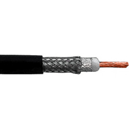 BURY-FLEX Davis RF 50 Ohm 0.405" Diameter Flexible Low Loss Coax Cable, Buryflex