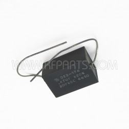 DE2-174 Marshall Film Capacitor 0.47uf 200vdc 20% (NOS)