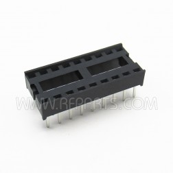 18-Pin RN Dual-In-Line Package IC Socket
