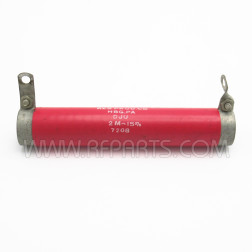 DJU RPC Tubular Resistor 2 Mega Ohm 25 Watt ±15% (Pull)