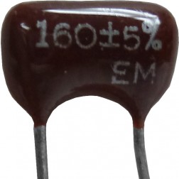 DM15-160 Mica Capacitor 160pf 500V 5%