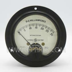 Model AVM62-2 General Electric 0-30 D.C. Milliamperes Meter (Used)