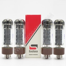 EL34 / 6CA7 Svetlana Power Amplifier Pentode Tube Matched Quad (4) (NOS/NIB)