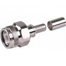 EZ200TM-X TNC Male Crimp Connector, EZ style, Cable Group C2, Times Microwave