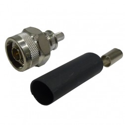 EZ-240-NMH-X Times Microwave Type-N Male Crimp Connector for Cable Group X