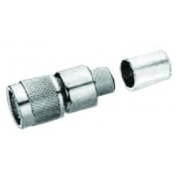 EZ-400-TM-RP Times Microwave Reverse Polarity TNC Male Crimp Connector for Cable Group I