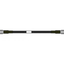F4A-PNMDM-1M-1 1m (3.3 ft) FSJ4-50B W/ Type-N Male and 7/16 DIN Male Connectors, PIM Certified