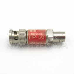 FP-50 Texscan (Trilithic) 50 Ohm 2dB BNC Male/Female Attenuator (Pull)