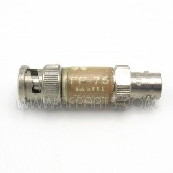 FP-75 Texscan (Trilithic) 75 Ohm 10dB BNC Male/Female Attenuator (Pull)