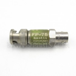 FP-75 Texscan (Trilithic) 75 Ohm 13dB BNC Male/Female Attenuator (Pull)