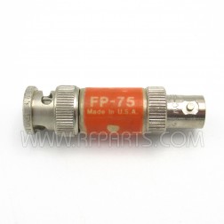 FP-75 Texscan (Trilithic) 75 Ohm 3dB BNC Male/Female Attenuator (Pull)