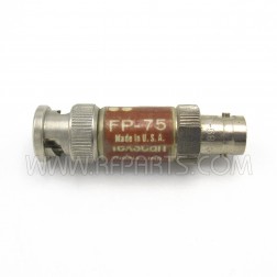 FP-75 Texscan (Trilithic) 75 Ohm 1dB BNC Male/Female Attenuator (Pull)