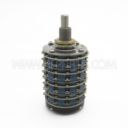 FSN5930-909-3531 Mason Vintage Rotary Switch 4 Pole 6 Position (NOS)