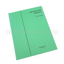 Instruction Manual for the Yaesu FT-101E SSB Transceiver