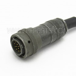 U-316/U Cannon Circular Connector with 14 Contacts (Pull)