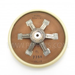 PE200-2500-14 Hi-Q Doorknob Capacitor 2500pf 14kv 10% (Pull)