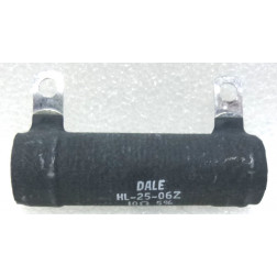 HL25-06Z-10 Dale Wirewound Resistor, 10 ohm, 25 watt